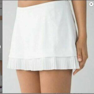 Lululemon City Sky Run By Pleated Tennis Skirt